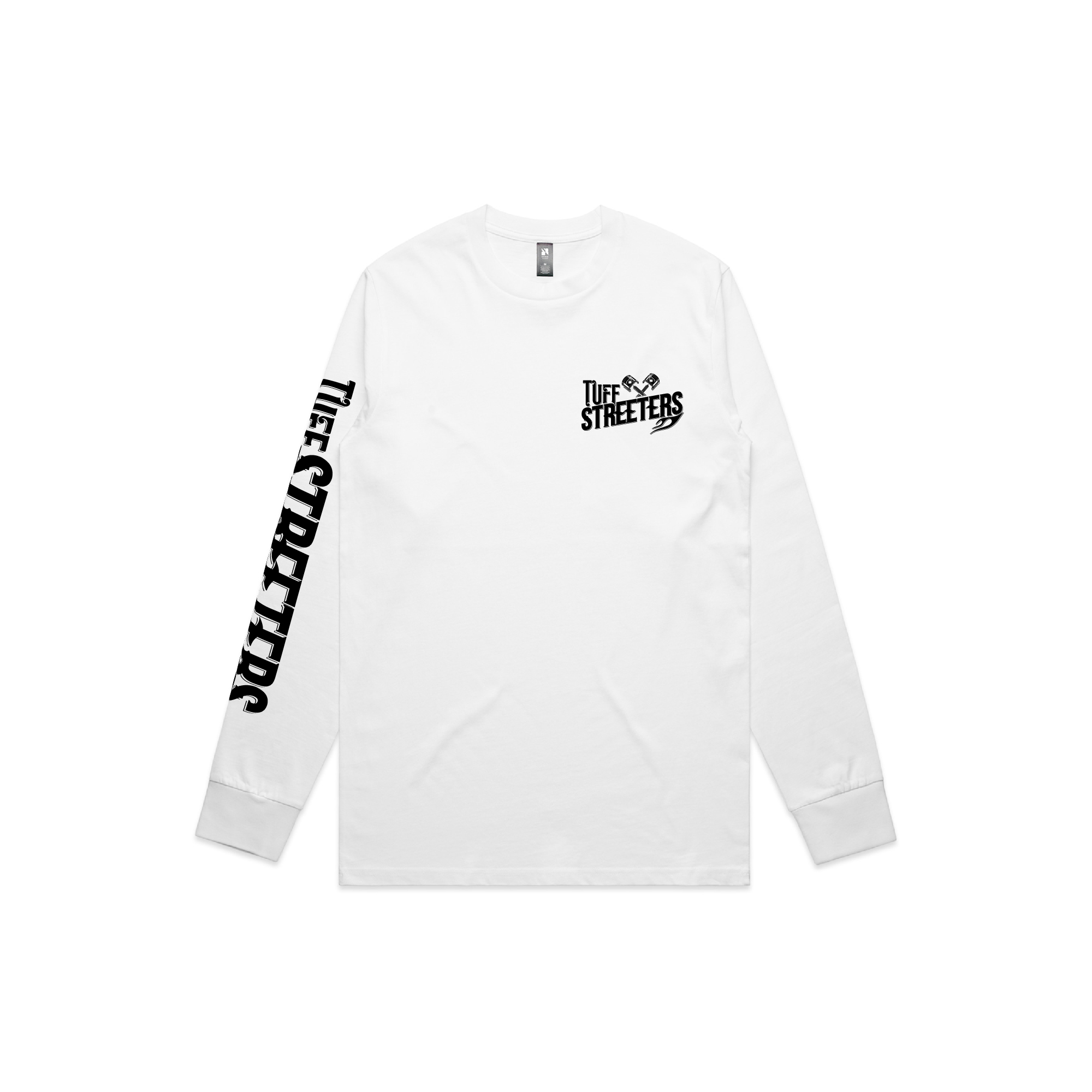 TS Long Sleeve Tee Unisex White