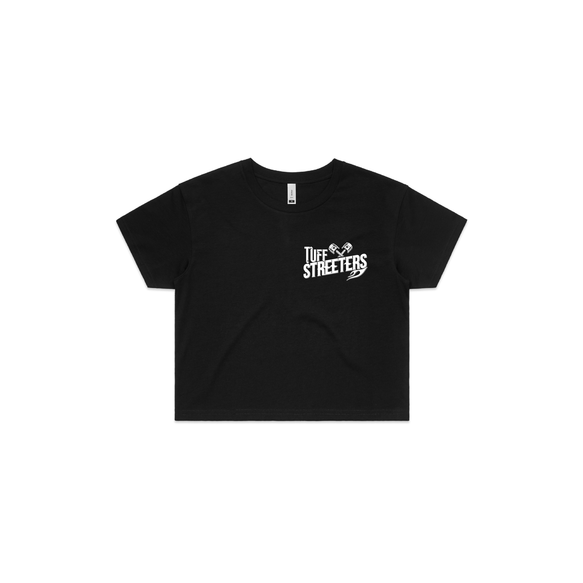 TS Crop Tee Womens Black